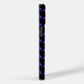 Rottweiler Dog Pink Blue Silhouette Mono Black Case-Mate iPhone Hülle (Rückseite / Rechts)