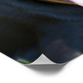 Rottweiler Dog Print Poster (Ecke)