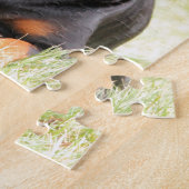 Rottweiler Dog Puzzle (Seite)