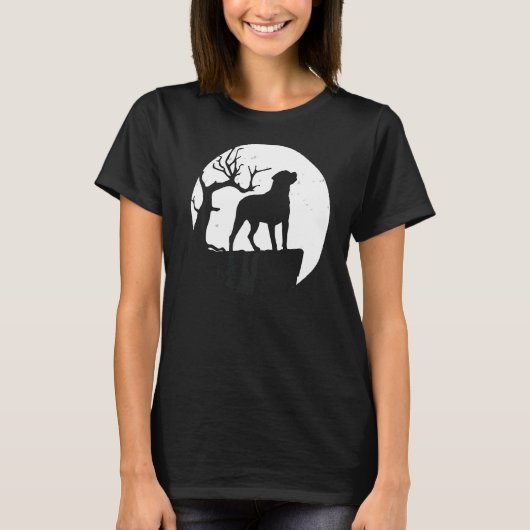 Rottweiler Dog Retro T-Shirt (Vorderseite)