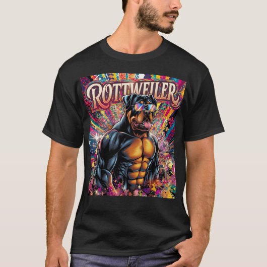 Rottweiler Dog T-Shirt (Vorderseite)