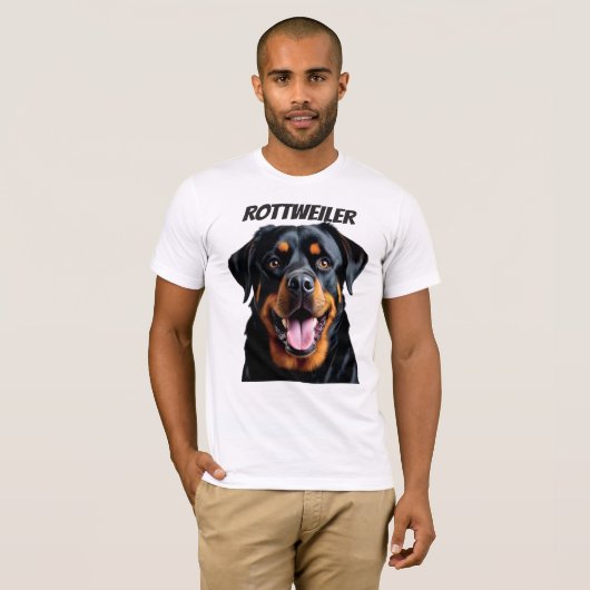 Rottweiler Dog T-Shirt (Vorne ganz)