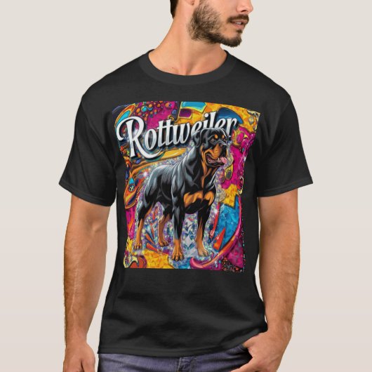 Rottweiler Dog T-Shirt (Vorderseite)