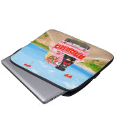 Rottweiler Dog Valentine's Day Lkw Herz Laptopschutzhülle (Vorne Knopf)