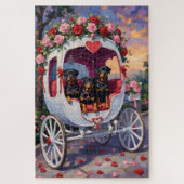 Rottweiler Dog Valentine's Day Puzzle (Vertikal)