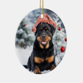 Rottweiler Dog Weihnachtsschmuck (Rechts)