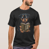 Rottweiler Dog, welpe, how to train your human, fu T-Shirt (Vorderseite)