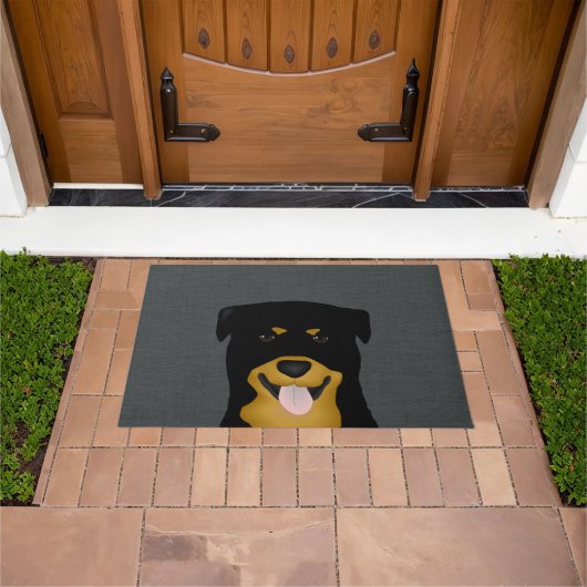 Rottweiler Doormat Fußmatte (Außenbereich)