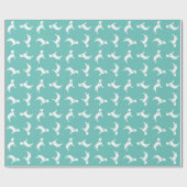 Rottweiler Doppy Puppy Rottie Geschenkpapier (Flach)