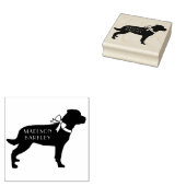 Rottweiler Doppy Puppy Rottie Gummistempel (Stempel)