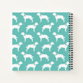 Rottweiler Doppy Puppy Rottie Notizblock (Rückseite)