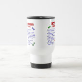 ROTTWEILER Eigentums-Gesetze 2 Reisebecher (Mittel)