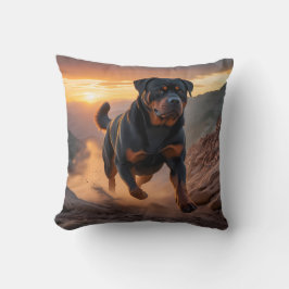 Rottweiler Elegant Throw Kissen