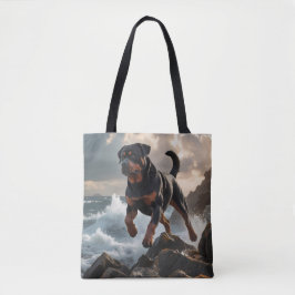 Rottweiler Elegante Tote Bag Tasche