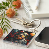 Rottweiler Explores Schlüsselanhänger (Vorderseite rechts)