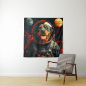Rottweiler Explores Wandteppich (Beispiel)