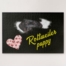 Rottweiler Eyes Solid Color 1000 Stück Jigsaw Puzz
