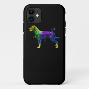 Rottweiler Face Watercolor Painting Rottweiler Case-Mate iPhone Hülle