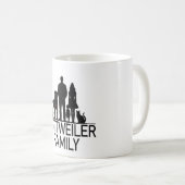 Rottweiler, Family Kaffeetasse (VorderseiteRechts)