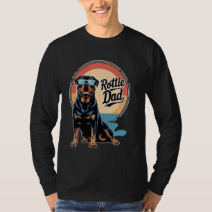 Rottweiler-Fan Hund Rottie-Vater T-Shirt