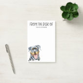 Rottweiler-Fan Post-it Klebezettel (Büro)
