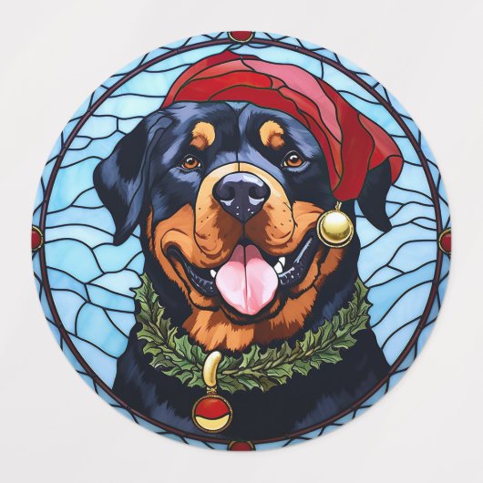 Rottweiler Festgläserweihe Etiketten (Design 2)