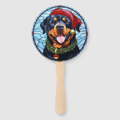 Rottweiler Festgläserweihe Fächer (Rückseite)