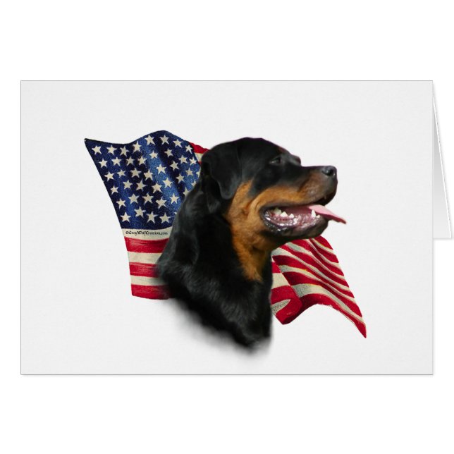 Rottweiler-Flagge (Vorderseite (Horizontal))