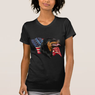 Rottweiler-Flagge T-Shirt