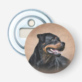 Rottweiler Flaschenöffner (Vorderseite)