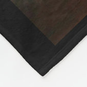 Rottweiler Fleece-Decke Fleecedecke (Ecke)