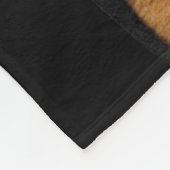 Rottweiler   fleecedecke (Ecke)