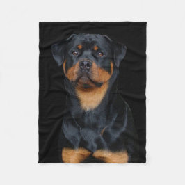 Rottweiler fleecedecke
