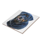 Rottweiler Fliese (Seite)