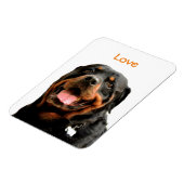 Rottweiler Foto Magnet (Linke Seite)