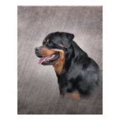 Rottweiler Fotodruck (Vorne)