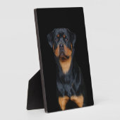 Rottweiler Fotoplatte (Seite)
