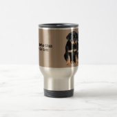 Rottweiler Freund-Reise-Tasse Reisebecher (Mittel)