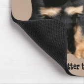 Rottweiler Freunde Mousepad (Ecke)