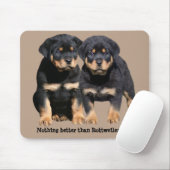 Rottweiler Freunde Mousepad (Mit Mouse)