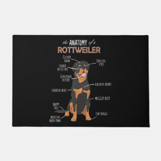 Rottweiler Funny Dog Fußmatte