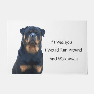Rottweiler Fußmatte