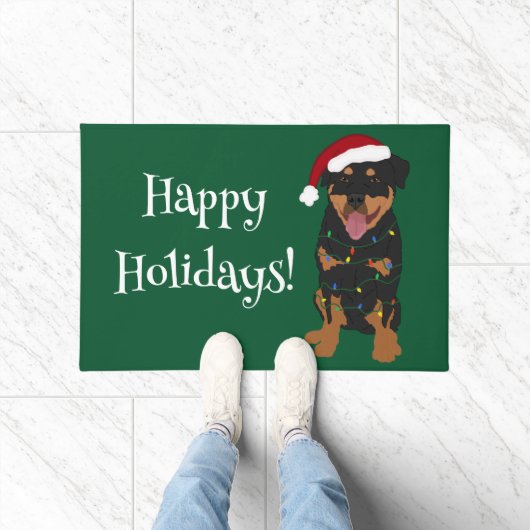 Rottweiler Fußmatte (Indoor)