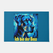 Rottweiler Fußmatte (Vorderseite)