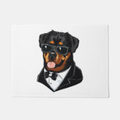 Rottweiler Fußmatte (Vorderseite)