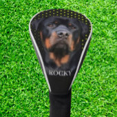 Rottweiler Gelb Golf Headcover