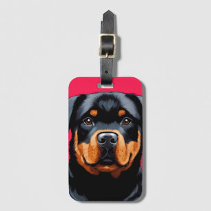 Rottweiler Gepäckanhänger