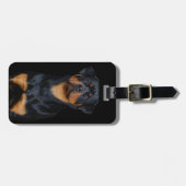 Rottweiler   gepäckanhänger (Vorderseite horizontal)