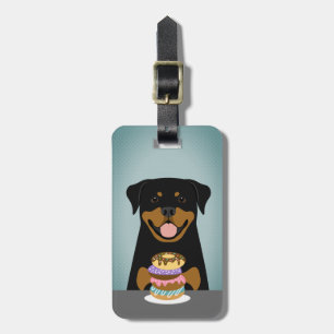 Rottweiler Gepäckmarken Gepäckanhänger
