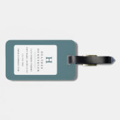 Rottweiler Gepäckträger Gepäckanhänger (Rückseite horizontal)